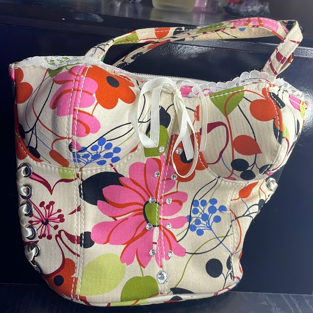 Gently used Far Nine Bustiers Corset purse 👛